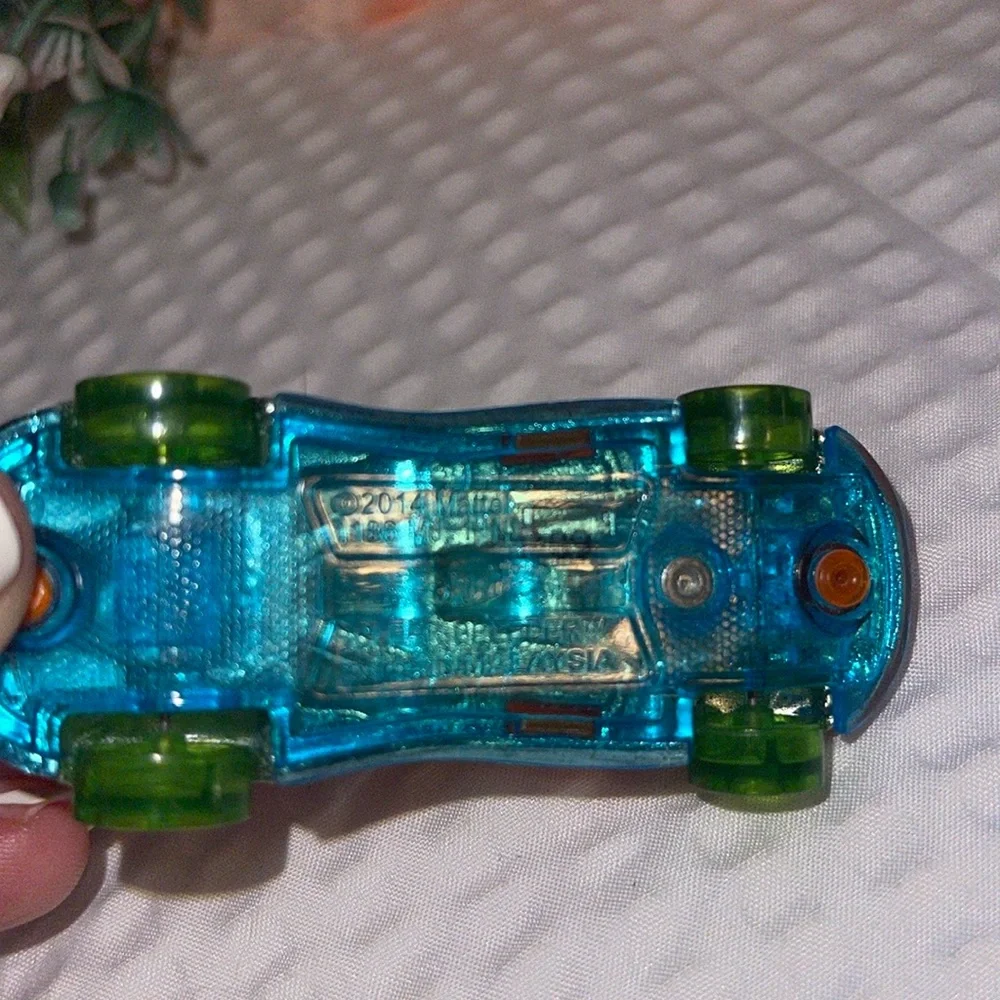 Hot Wheels Clear Speeder Orange Blue Green Car Malaysia Loose